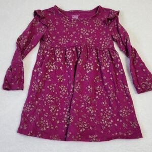 Jumping Beans Long Sleeve Dress, Girls Size 3 T